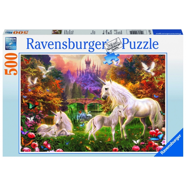 PUZZLE UNICORNI, 500 PIESE