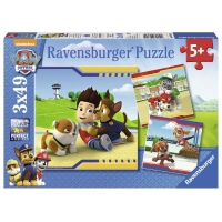 Puzzle Patrula Catelusilor M2, 3X49 Piese
