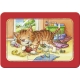Puzzle Animalute, 3X6 Piese