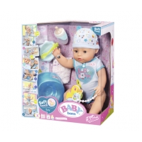 Baby Born - Bebelus Baiat Interactiv Cu Corp Moale