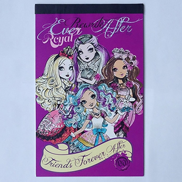 Notes cu 200 abtibilduri Ever After High