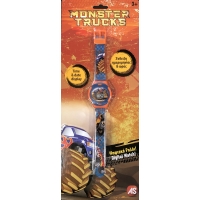 Ceas digital de mana pentru copii Monster Truck