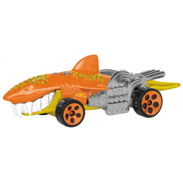 Mașinuță pull back Hot Wheels,Sharkruiser portocaliu Brandtoys.ro
