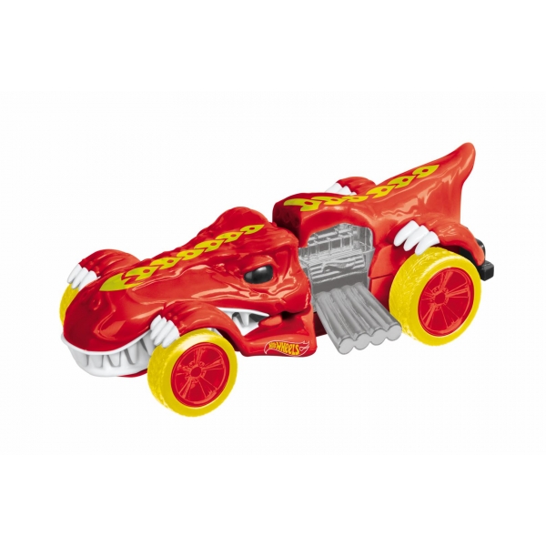 Mașinuță pull back Hot Wheels,TRextroyer rosu Brandtoys.ro