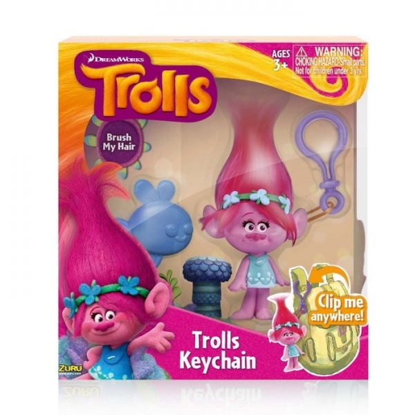 Breloc Trolls Poppy 10 cm