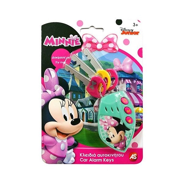 Breloc Cu Chei si Sunete Minnie Mouse