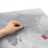 Harta lumii razuibila Scratch map, Platinum edition