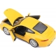 Minimodel Auto Bburago Porsche 911 Carrera S Galben 1:24