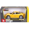 Minimodel Auto Bburago Porsche 911 Carrera S Galben 1:24