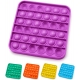 Push Pop It Now din silicon, Patrat Mov15 cm