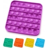 Push Pop It Now din silicon, Patrat Mov15 cm