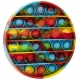 Jucarie Pop It Now, Disc Multicolor Verzui - 12,5 cm