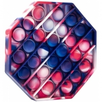 Jucarie Pop It , Octogon Multicolor Storm  12.5 cm