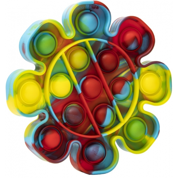 Jucarie Pop It Now, Flower Multicolor M1 15 cm