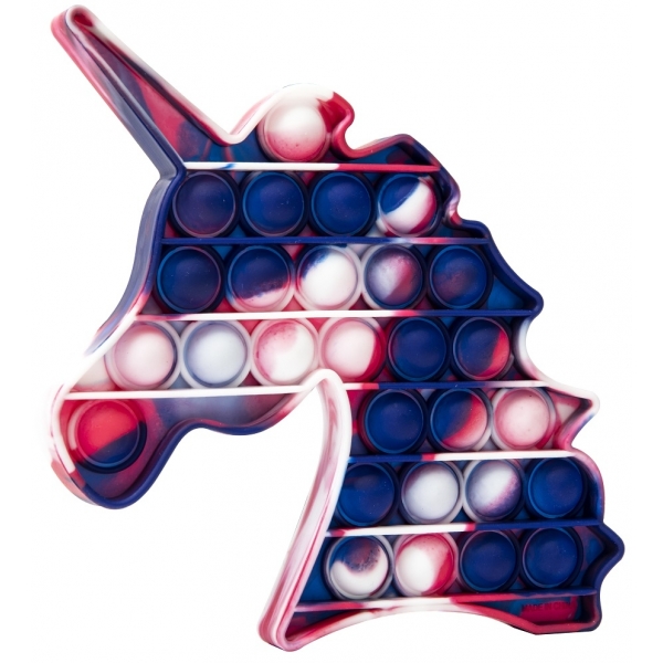 Jucarie Pop It Now, Unicorn Multicolor Storm 15 cm