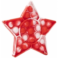 Pop It Now, Stea multicolor RED 12,5 CM