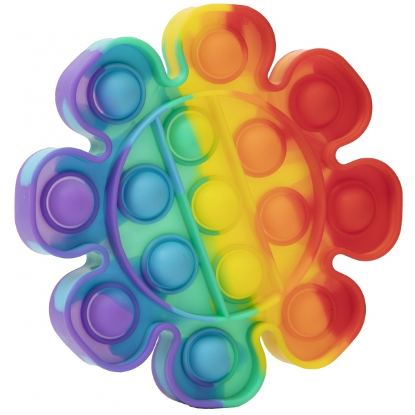 Jucarie Pop It Now, Flower Multicolor M1 15 cm
