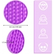 Jucarie senzoriala , Pop It Now, Disc roz 12.5 cm