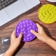 Jucarie senzoriala , Pop It Now, Disc roz 12.5 cm