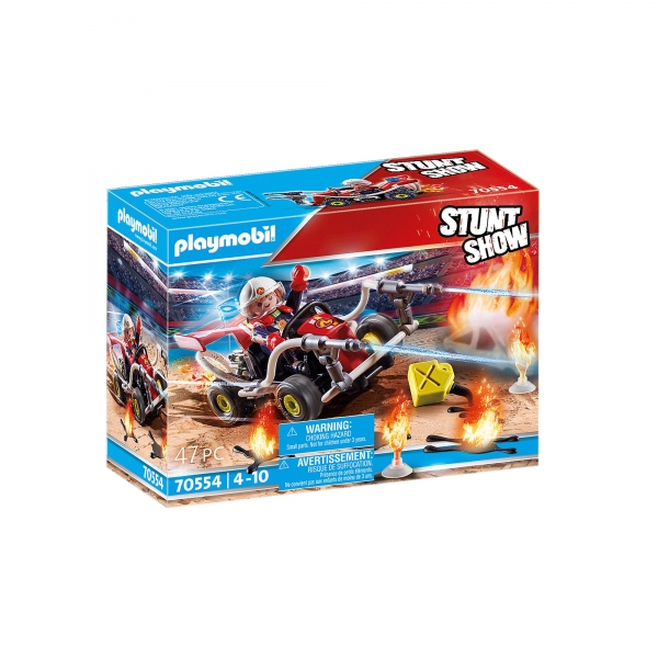 Stunt Show - Vehicul De Stins Incendii, Playmobil PM70554
