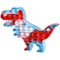Pop It Now, Dinozaur multicolor Blue 20 cm