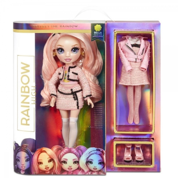 Papusa  Fashion Rainbow High, Bella Parker