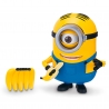 Figurina cu articulatii Minions Stuart mananca banana