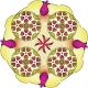 Set De Creatie Mandala Flori Si Fluturi