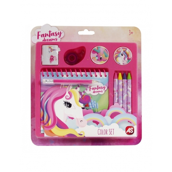 Set de desen cu unicorn