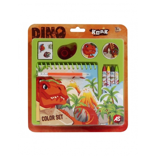 Set de desen cu Dino