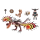 Dragons Cursa Dragonilor: Snotlout Si Hookfang, Playmobil PM70731