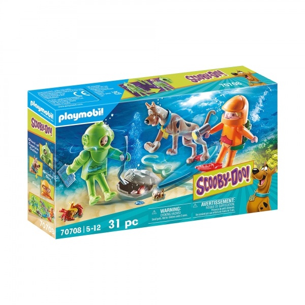 Scooby-Doo! Aventuri Cu Fantoma Scafandru, Playmobil PM70708