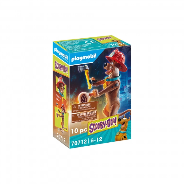 Figurina De Colectie - Scooby-Doo! Pompier, Playmobil PM70712