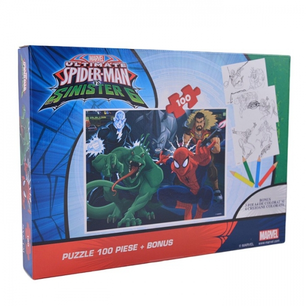 Puzzle 100 piese Spider-Man