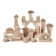 Set Blocuri Din Lemn 50 Piese, Brio