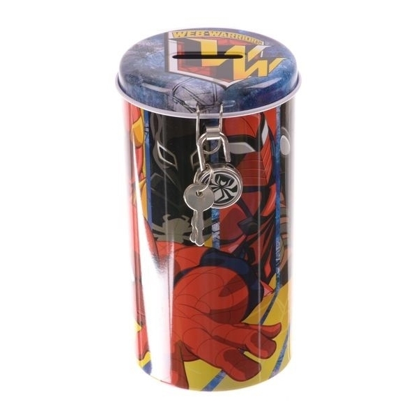 Pusculita cu lacat Spiderman