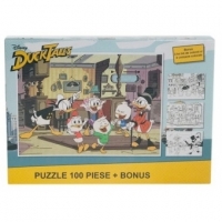 Puzzle 100 piese + Bonus Donald