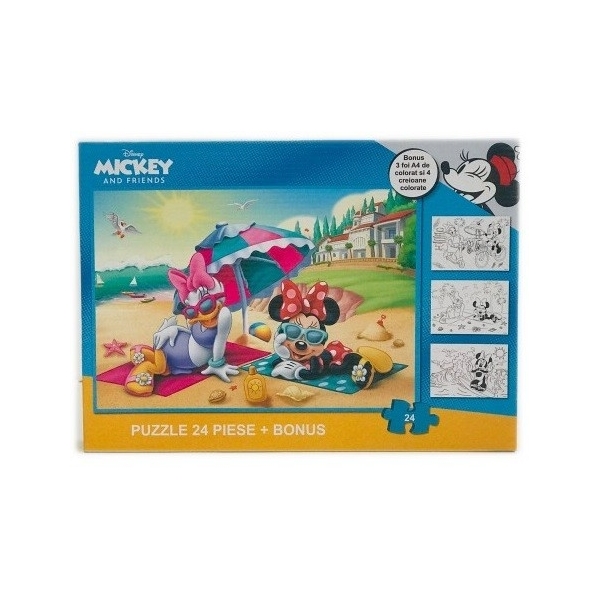 Puzzle 24 piese + Bonus Minnie II