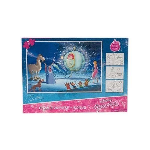 Puzzle 24 piese + Bonus Princess