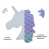 Pop It Now Unicorn magic, isi schimba culoarea la soare