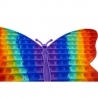 Jucarie sernzoriala - Pop It Now XXL, Fluture Gigant curcubeu