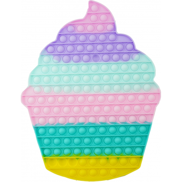 Jucarie antistres din silicon Pop it Now,  Briosa Uriasa, Multicolor