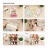Puzzle 3D Casa de vis a papusilor Cubicfun, 160 de piese