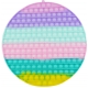 Jucarie senzoriala  Pop It Now Jumbo Cerc ,Multicolor