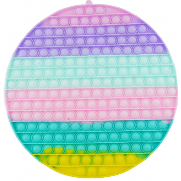 Jucarie senzoriala  Pop It Now Jumbo Cerc ,Multicolor