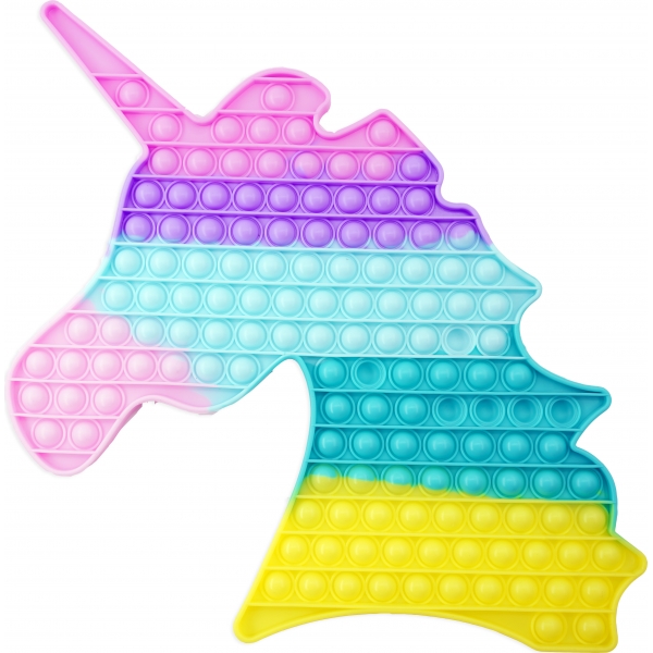 Jucarie senzoriala Pop It Now  Jumbo, 35 cm, multicolor