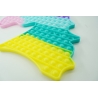Jucarie senzoriala Pop It Now  Jumbo, 35 cm, multicolor