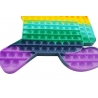 Jucarie Pop It Now, Senzorial, Silicon, Among Us, Urias, 30 cm, Multicolor