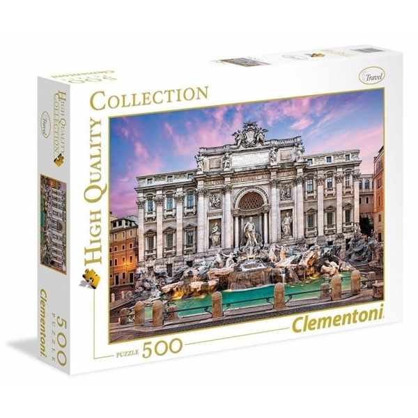 Puzzle Museum - Fontana Di Trevi -500 piese