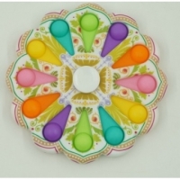 Jucarie Dimple Spinner cu 12 buline, Multicolor- model 4